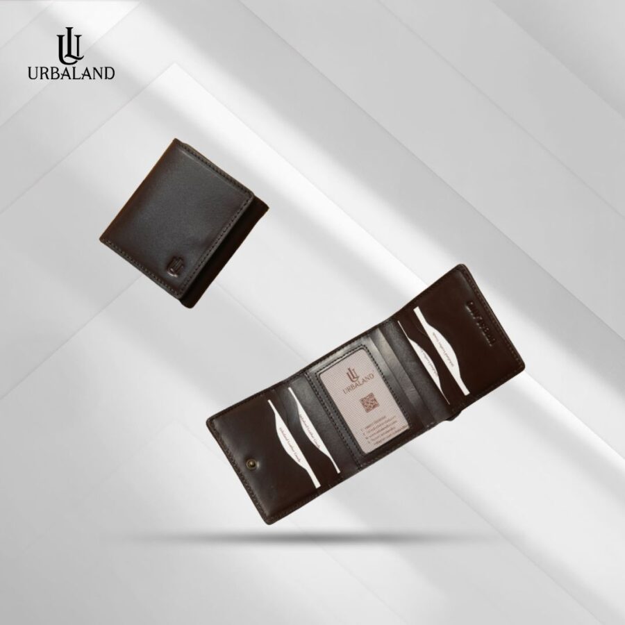 Edro Trifold Wallet Chocolate