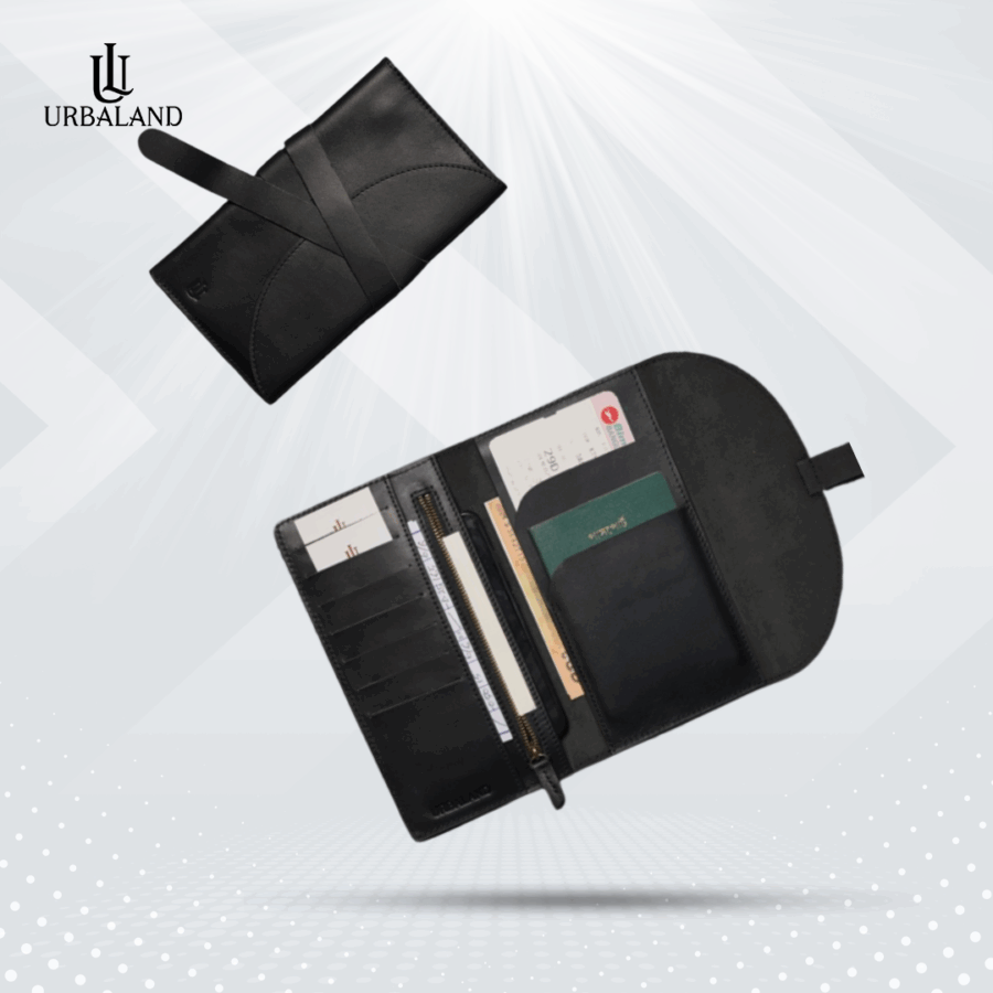 Griff Travel Wallet Black Color