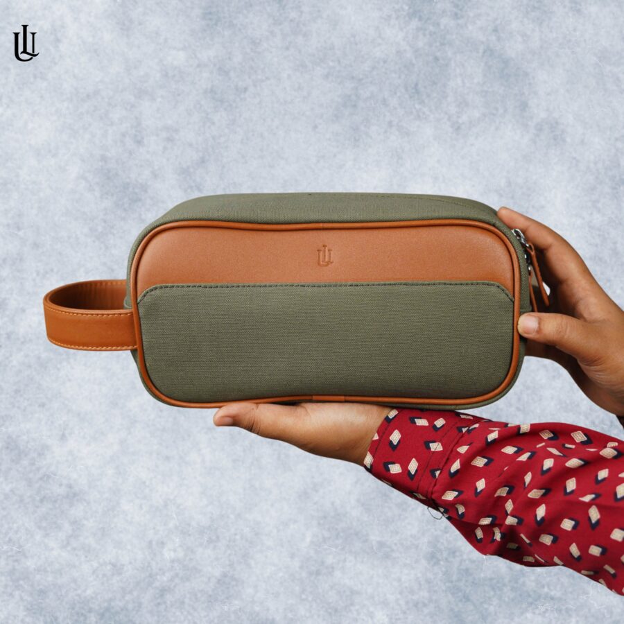 Toby Pouch Bag - Olive Green