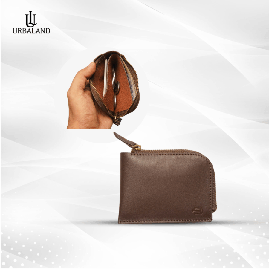 Riley Coin Wallet Original Leather Chocolate