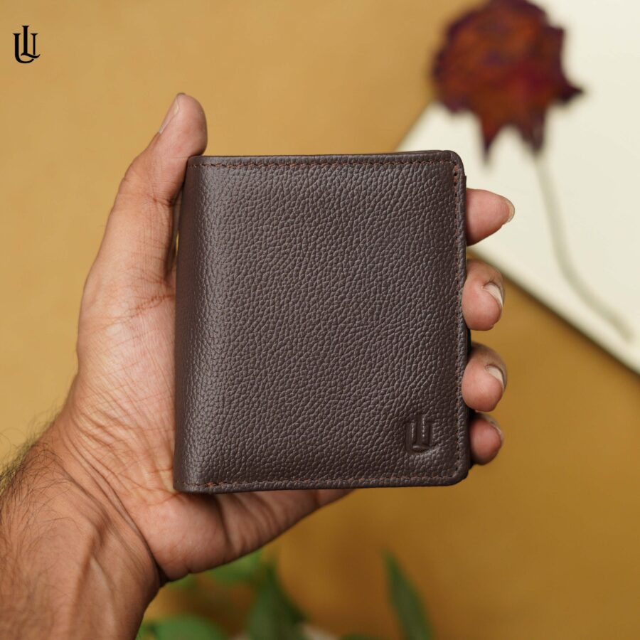 Matt Mini Wallet - Chocolate