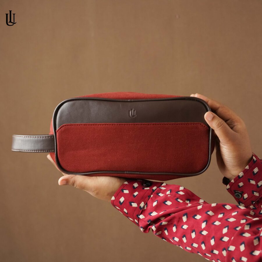 Toby Pouch Bag - Red Wine
